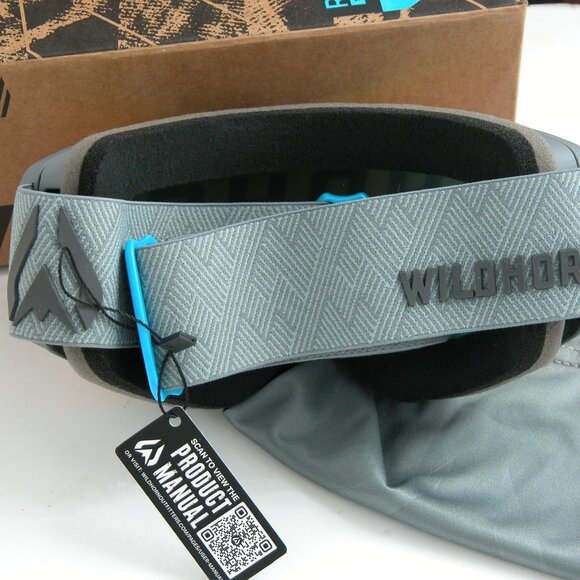 ROCA SNOW GOGGLES STONE GRAY BLAZE BRAND NEW - Picture 5 of 5